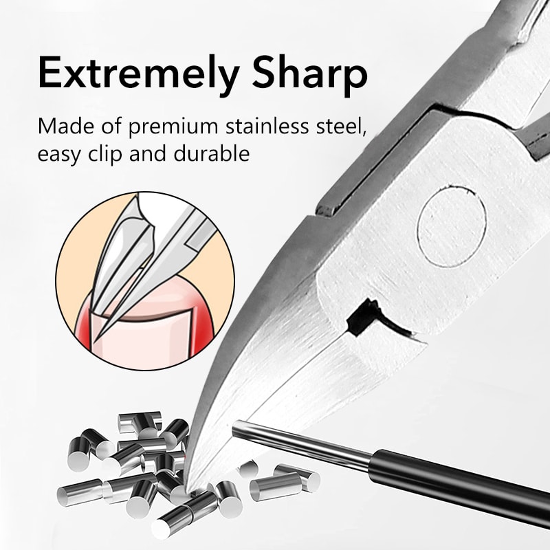 Nail Correction Toe Nail Clippers For Ingrown Toenails Thick Nail Nippers Dead Skin Cutter Scissors 3