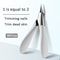 Nail Clippers For Seniors With Curve Diagonal Blade For Ingrown Nails Thick Toenail Clippers Effort 6