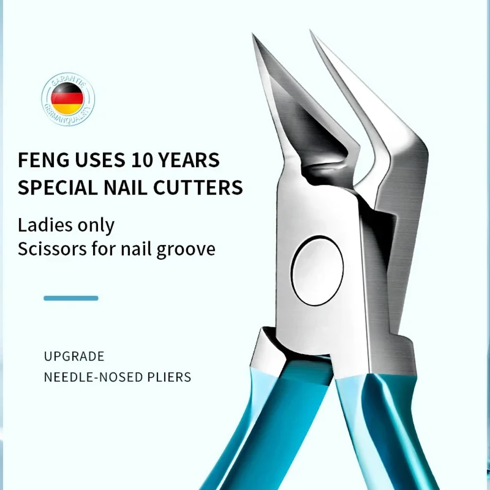 Stainless Steel Professional Nail Clipper Cuticle Nippers Ingrown Toenail Scissors For Paronychia M 3