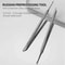 Stainless Steel Remover Manicure Sticks Tool Doubleended Bevelled Nail Grinding File Circle Beveled 3