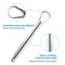 Portable Stainless Steel Premium Metal Tongue Scraper Cleaner Tongue Scrapers Brushes For Adults An 4