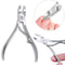 Toenail Ingrown Cuticle Nipper Pedicure Scissor Nail Pliers Tool Cuticle Cutter Dead Skin Remover M 0