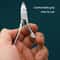 Toenail Ingrown Cuticle Nipper Pedicure Scissor Nail Pliers Tool Cuticle Cutter Dead Skin Remover M 2