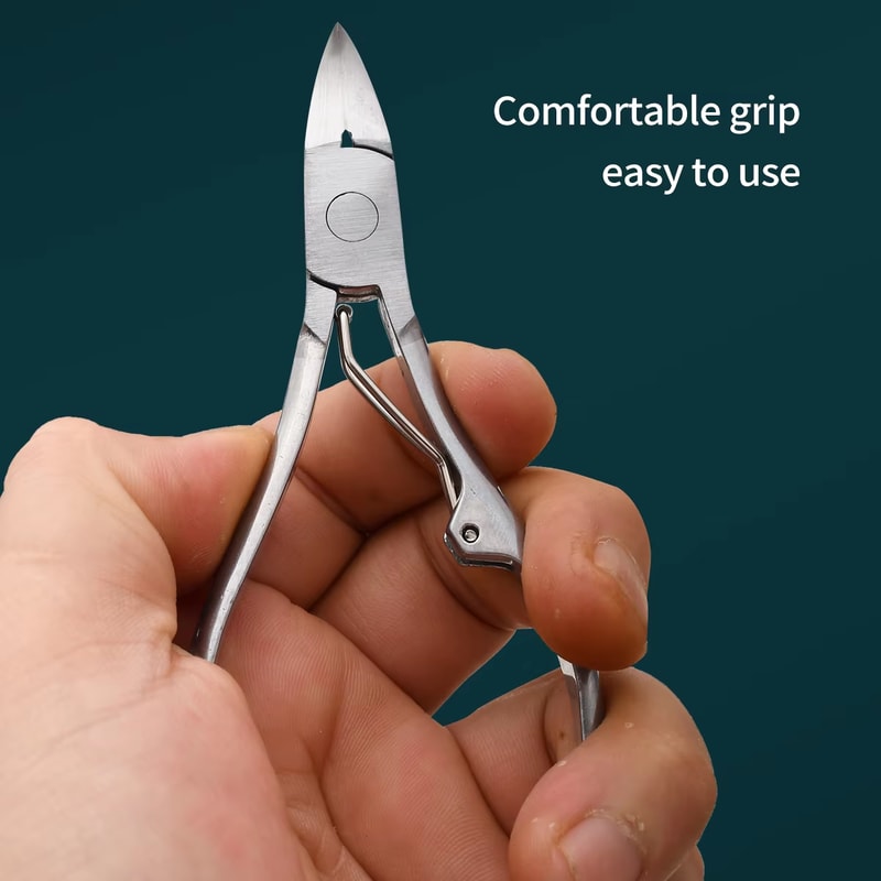 Toenail Ingrown Cuticle Nipper Pedicure Scissor Nail Pliers Tool Cuticle Cutter Dead Skin Remover M 2