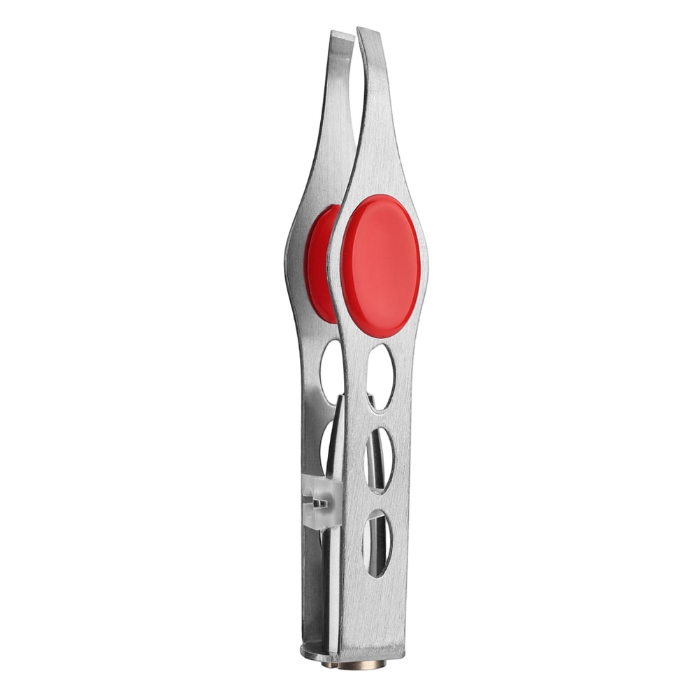 LED Makeup Tool With Stainless Steel Eyelash Eyebrow Tweezer Set Smart Design Portable LED Light Ha 7