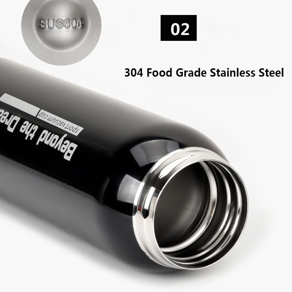 Outdoor Sport Cycling Water Bottle Vacuum Stainless Steel Thermo Drink Mug For Travel And Cycling 3