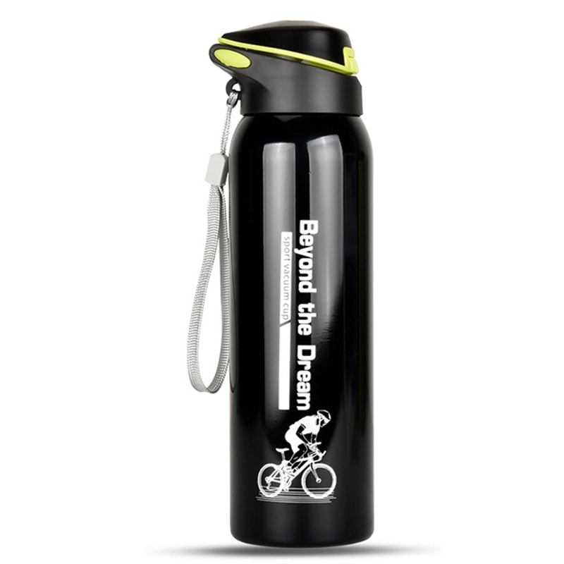 Outdoor Sport Cycling Water Bottle Vacuum Stainless Steel Thermo Drink Mug For Travel And Cycling 0