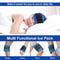 Adjustable Gel Ice Packs With Elastic Strap Wrap Hot Cold Compress Gel Packs For Shoulder Back Knee 1