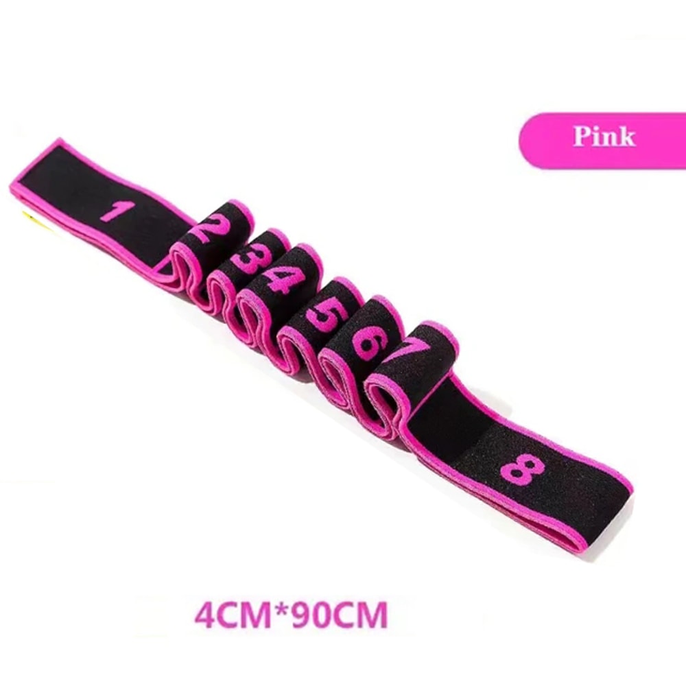 Fitness Resistance Band Yoga Elastic Stretch Belt Exercise Pull Strap For Pilates Dance Gymnastics 6