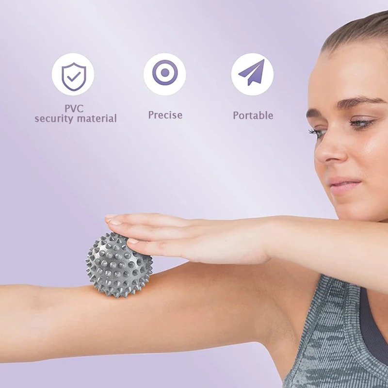 Plantar Fasciitis Massager Foot Massage Roller Hedgehog Ball Heel Spur Therapy Tool Trigger Point R 1