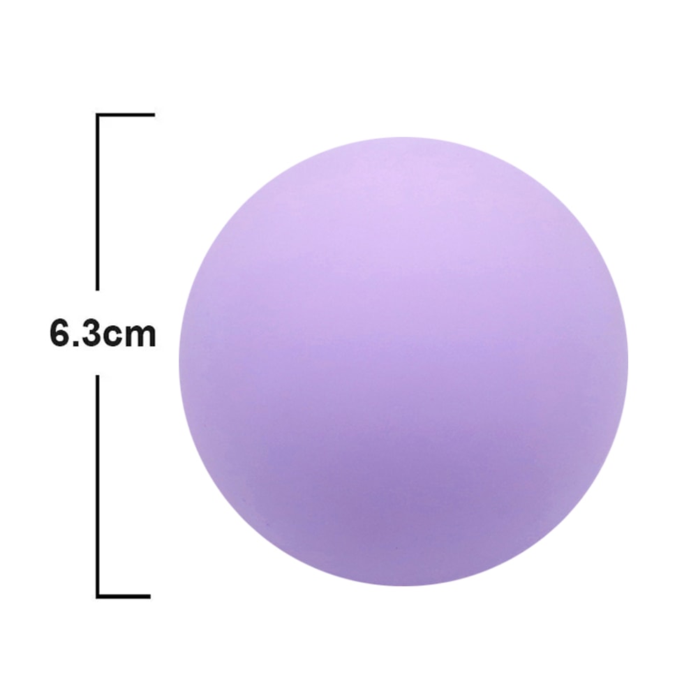 Deep Tissue Massage Lacrosse Ball Muscle Relax Shoulders Neck Back Foot Body Trigger Point Yoga Fit 5