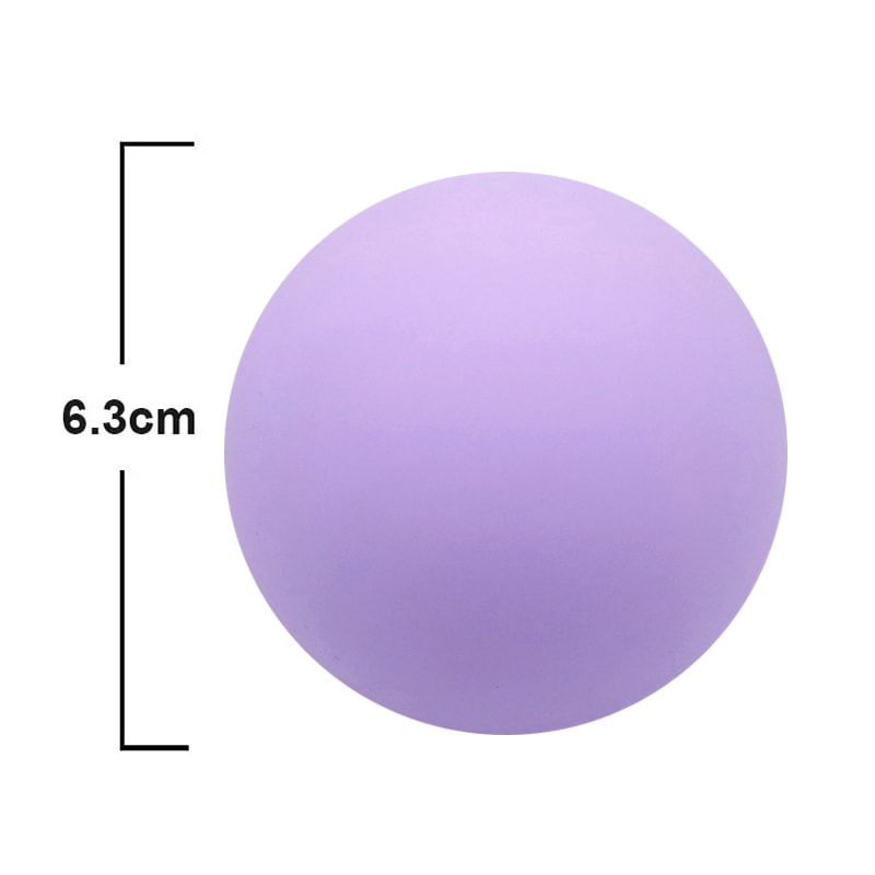 Deep Tissue Massage Lacrosse Ball Muscle Relax Shoulders Neck Back Foot Body Trigger Point Yoga Fit 5