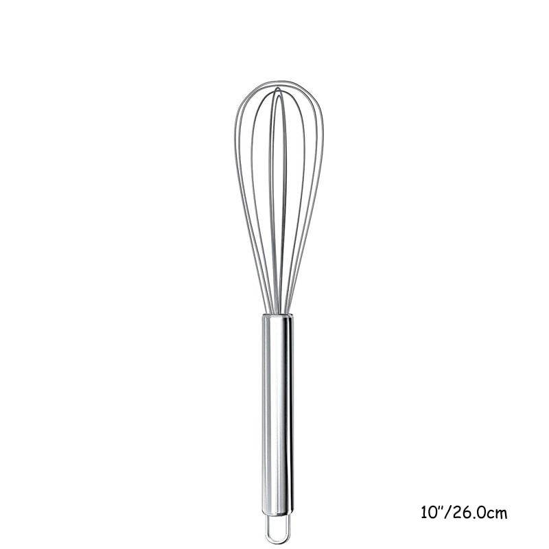 Egg Whisk Stainless Steel Balloon Whisk Kitchen Mixer Milk Egg Beater Mixing Tool 7