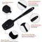 Silicone Spatulas Flexible Scrapers NonStick Spoonula Heat Resistant Baking Mixing Tool 2