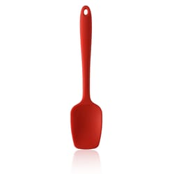 silicone spatulas flexible scrapers non-stick spoonula heat resistant baking mixing tool
