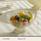 Light Luxury Celebrity Fruit Dish Coffee Table Candy Snack Tray for Home Living Room High Appearance