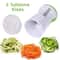 Heavy Duty Vegetable Spiral Slicer Cutter Pasta Noodle Maker Vegetable Spiralizer Spaghetti Cutter 3