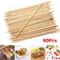 Bamboo BBQ Skewers Natural Bamboo Sticks For Kabobs Grilling And Appetizer Barbecue Use 0
