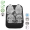Silicone Cavity Ice Cube Maker 3D Skull Ice Cube Tray With Funnel Flexible Ice Maker Molds Ice Crea 2