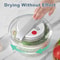 Salad Spinner Large Salad Bowl With Lid OneHanded Easy Press Washer Dryer Drainer Mixer 2