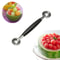 Double Ended Melon Baller Stainless Steel Fruit Ice Cream Spoon Fruit Vegetable Tools For Perfect B 1