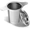 Stainless Steel Tea Infuser Mesh Strainer With Double Handles Large Capacity Tea Steeper For Loose 6