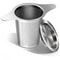 Stainless Steel Tea Infuser Mesh Strainer With Double Handles Large Capacity Tea Steeper For Loose 6