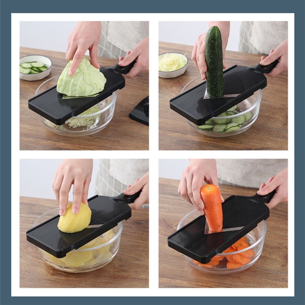 Stainless Steel Cabbage Slicer Grater Food Slicer Vegetable Cutter Mandoline Julienner Shredder Cabbage Scraper