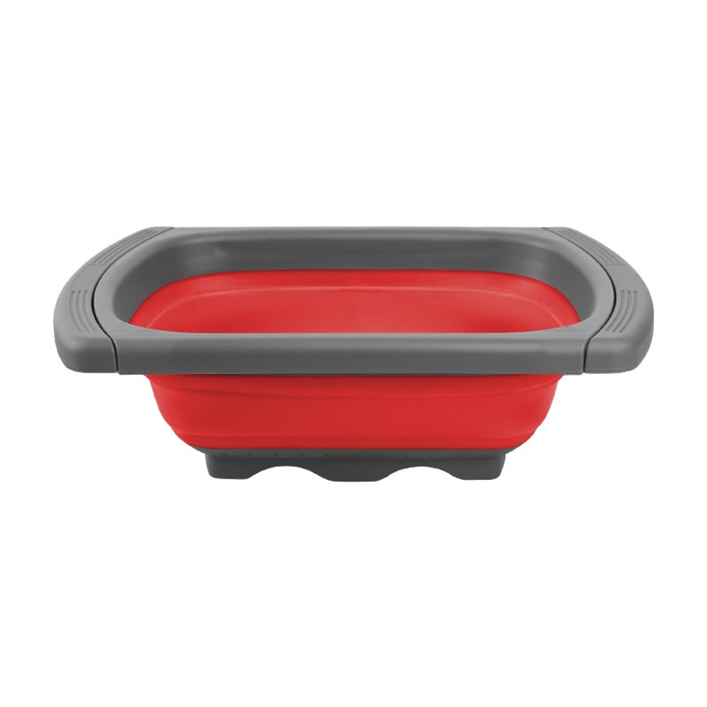 Collapsible Colander Strainer With Extendable Handles Over The Sink Vegetable Fruit Strainers 7