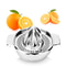 Manual Stainless Steel Lemon Squeezer For Orange Juicer Reamers Fruit Vegetable Kitchen Tool Cup 0