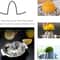 Manual Stainless Steel Lemon Squeezer For Orange Juicer Reamers Fruit Vegetable Kitchen Tool Cup 4