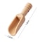 Mini Wooden Spoons Small Bath Salt Scoop Natural Beech Wood Spice Spoons For Sugar Scrubs Cereal 4