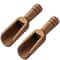 Mini Wooden Spoons Small Bath Salt Scoop Natural Beech Wood Spice Spoons For Sugar Scrubs Cereal 6