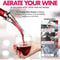 Wine Decanter With Aerator Wine Aerator Pourer Spout For Improved Flavor Attaches To Any Bottle 3