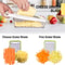 Mandoline Slicer Cheese Grater With Container Kitchen Vegetable Slicer Cutter Onion Cutter Julienne 1
