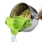 Silicone Clipon Pot Strainer Universal Antispill Pasta Colander Food Grade Rice Fruit Strainer For 0