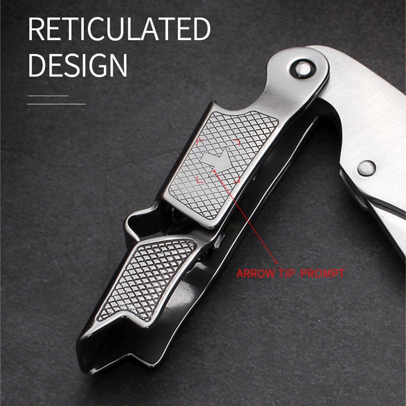 Portable Corkscrew Professional Wine Opener Wood Handle Multifunction Beer Cap Bottle Opener Bar Tool