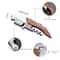 Portable Corkscrew Professional Wine Opener Wood Handle Multifunction Beer Cap Bottle Opener Bar Tool