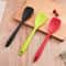 Heat Resistant Food Grade Silicone Spoon Flexible Nonstick Cooking Spatula Scraper Stirring Mixing 0