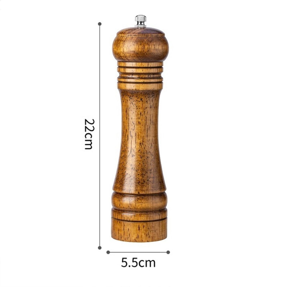 Adjustable Ceramic Spice Pepper Grinder Salt And Pepper Mills Handheld Herb Seasoning Mills 6