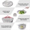Stainless Steel Folding Dish Steamer Basket Fruit Vegetable Cooker Meat Steaming Tray Kitchen Tools 5