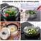 Stainless Steel Folding Dish Steamer Basket Fruit Vegetable Cooker Meat Steaming Tray Kitchen Tools 3