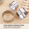 Stainless Steel Dumplings Molds Round Cookie Biscuit Cutters Circle Pastry Ring Molds 2