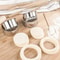 Stainless Steel Dumplings Molds Round Cookie Biscuit Cutters Circle Pastry Ring Molds 3