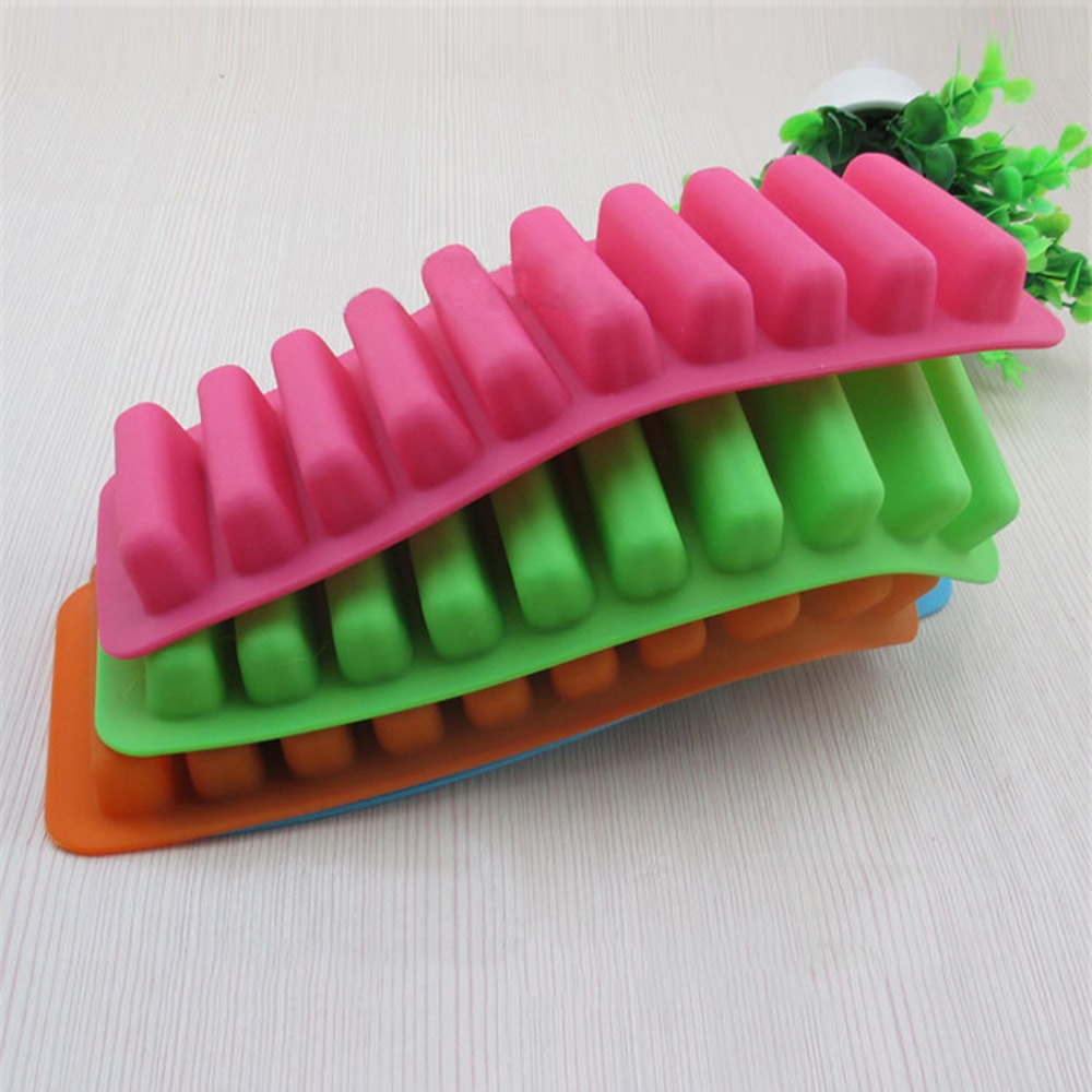 Silicone Ice Cube Tray Mold Finger Grid Creative Chocolate Mold Tray For Water Bottle Ice Cream Pud 0