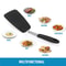 Non-Stick Silicone Turner with Heat Resistant Flexible Spatula for Flipping, Frying, and Cooking Pancakes and Steak