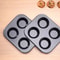 NonStick Cupcake Tray Holes Carbon Steel Baking Mold Muffin Cake Pan 1