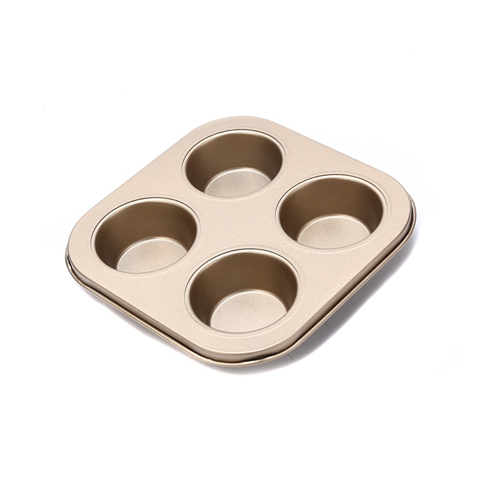 NonStick Cupcake Tray Holes Carbon Steel Baking Mold Muffin Cake Pan 7