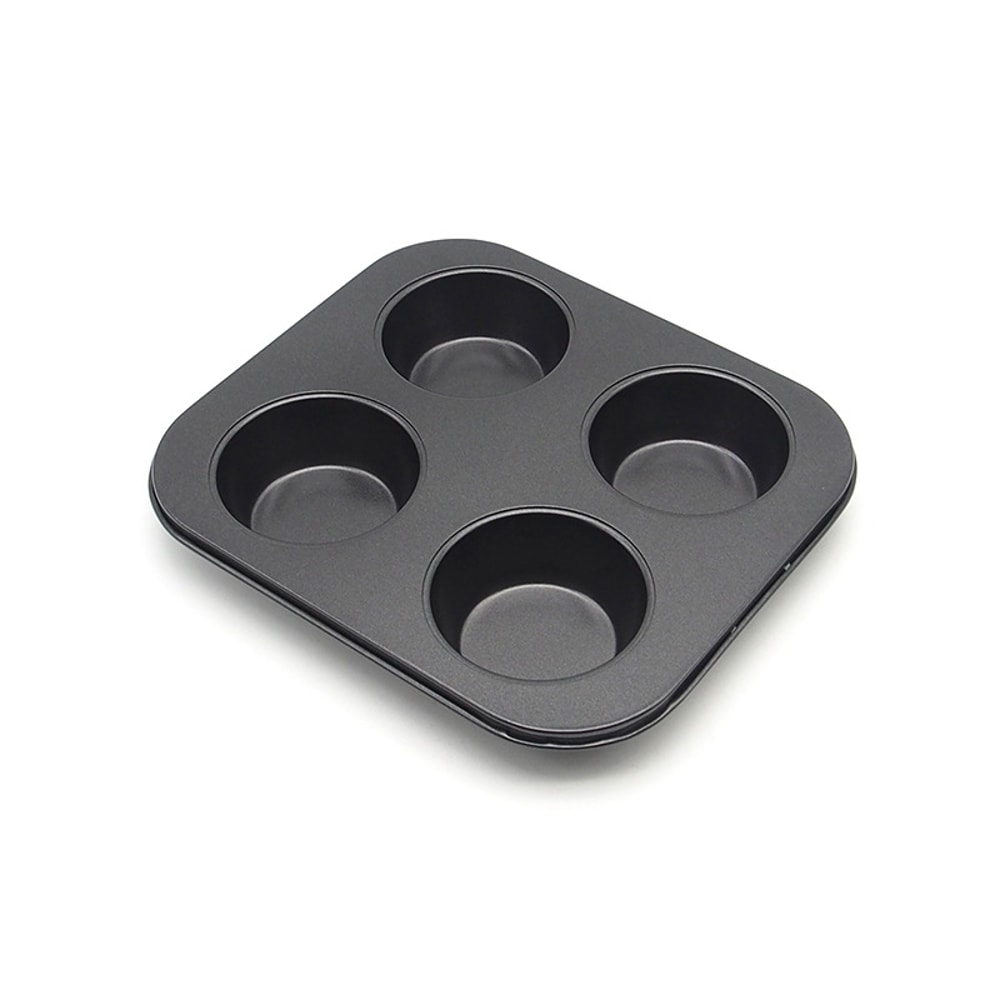 NonStick Cupcake Tray Holes Carbon Steel Baking Mold Muffin Cake Pan 6