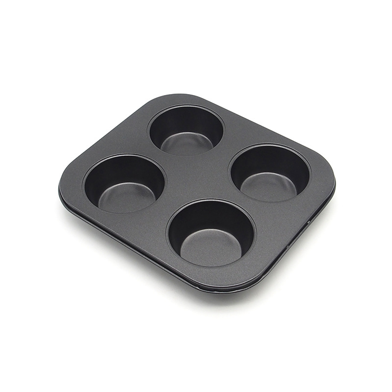 NonStick Cupcake Tray Holes Carbon Steel Baking Mold Muffin Cake Pan 6